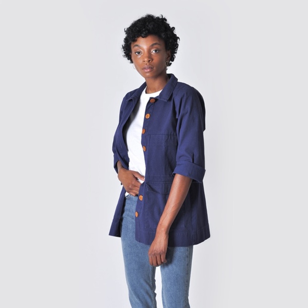 Ilana Kohn Mabel Jacket in Marine
